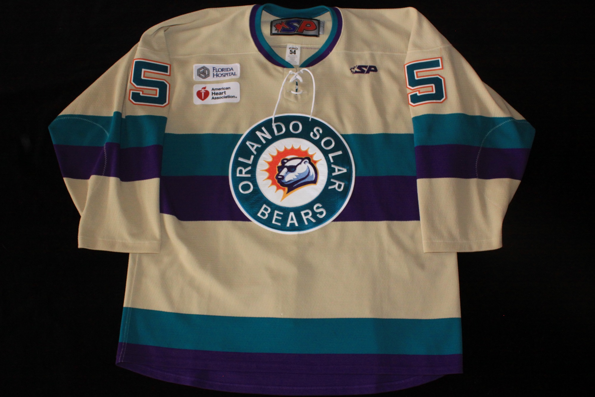 Lot Detail - Brett Findlay - 2014-15 Orlando Solar Bears - White